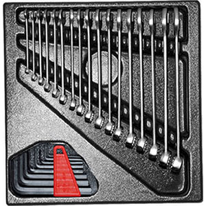 998G 9M - MODULES WITH TOOLS FOR TROLLEYS ART. 998 G 8A - Orig. Gedore red